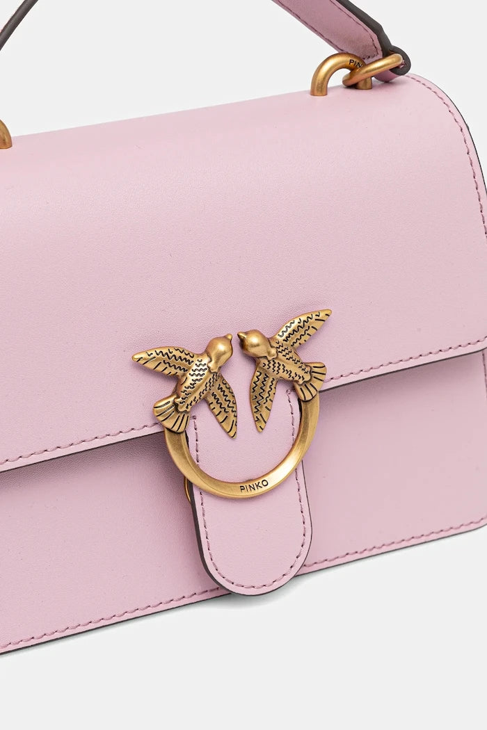 Pinko kadın deri crossbody çanta