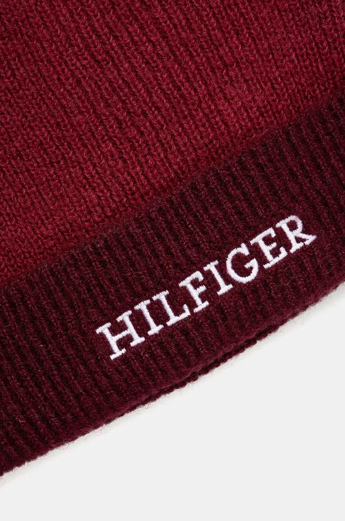Детска шапка с вълна Tommy Hilfiger