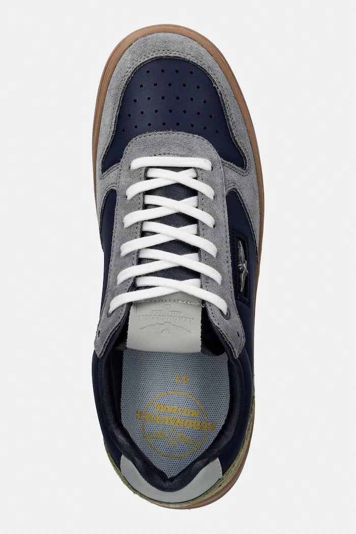 Кожени маратонки Aeronautica Militare SNEAKERS