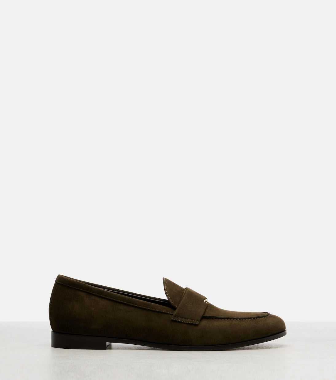 Max Mara - Embellished suede loafers