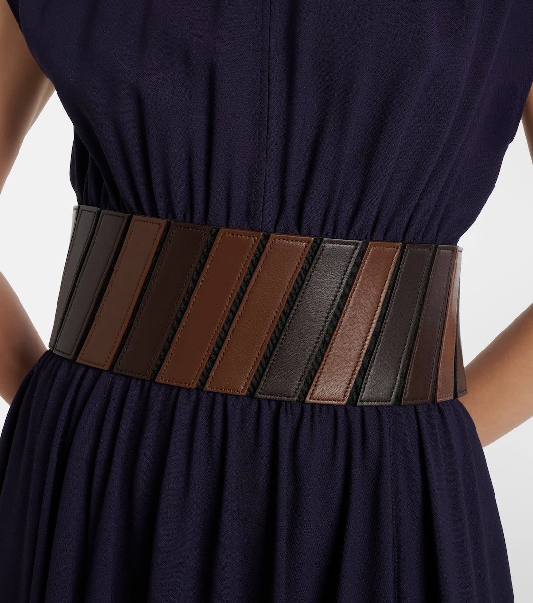 Alaïa - Belted midi dress