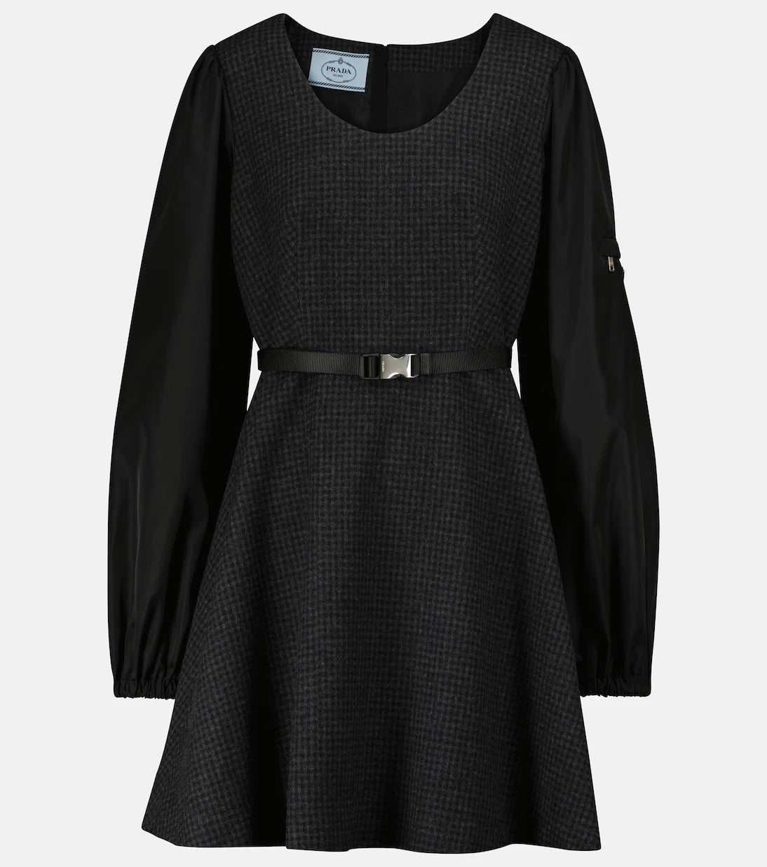 Prada - Checked minidress