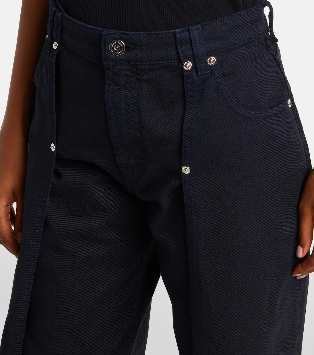 Jean Paul Gaultier - Low-rise wide-leg jeans