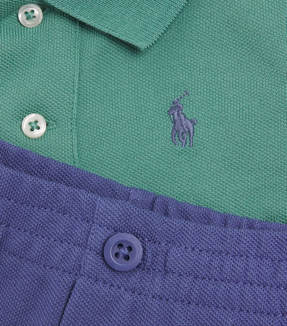 Ralph Lauren Kids Cotton Polo Shirt and Shorts Set (3-12 Months)