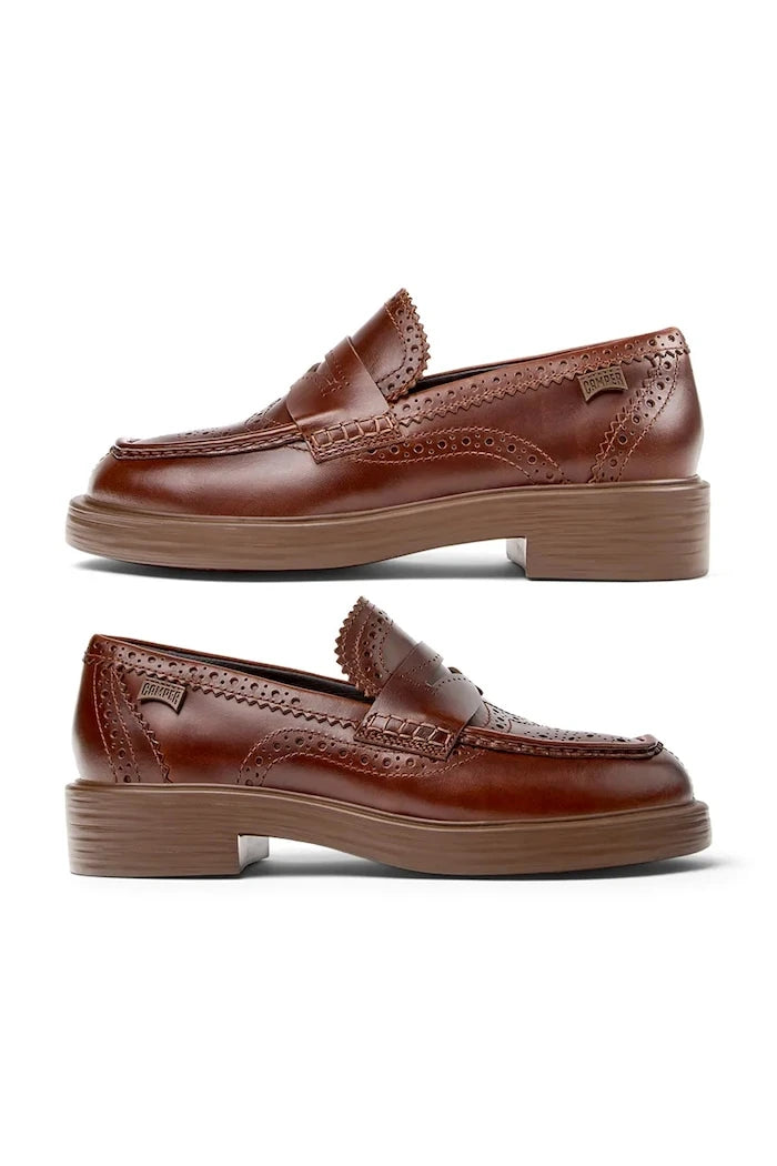 Кожени мокасини Camper TWS