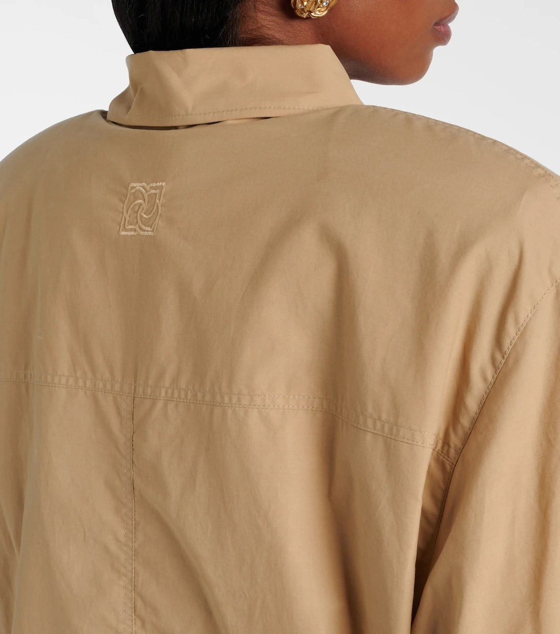 Magda Butrym - Oversized cotton-blend bomber jacket