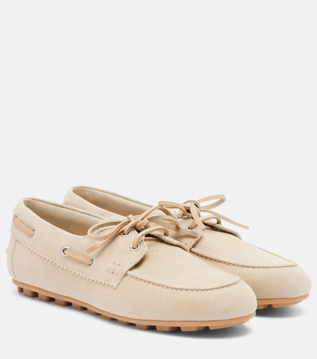 Hogan - H693 suede boat shoes