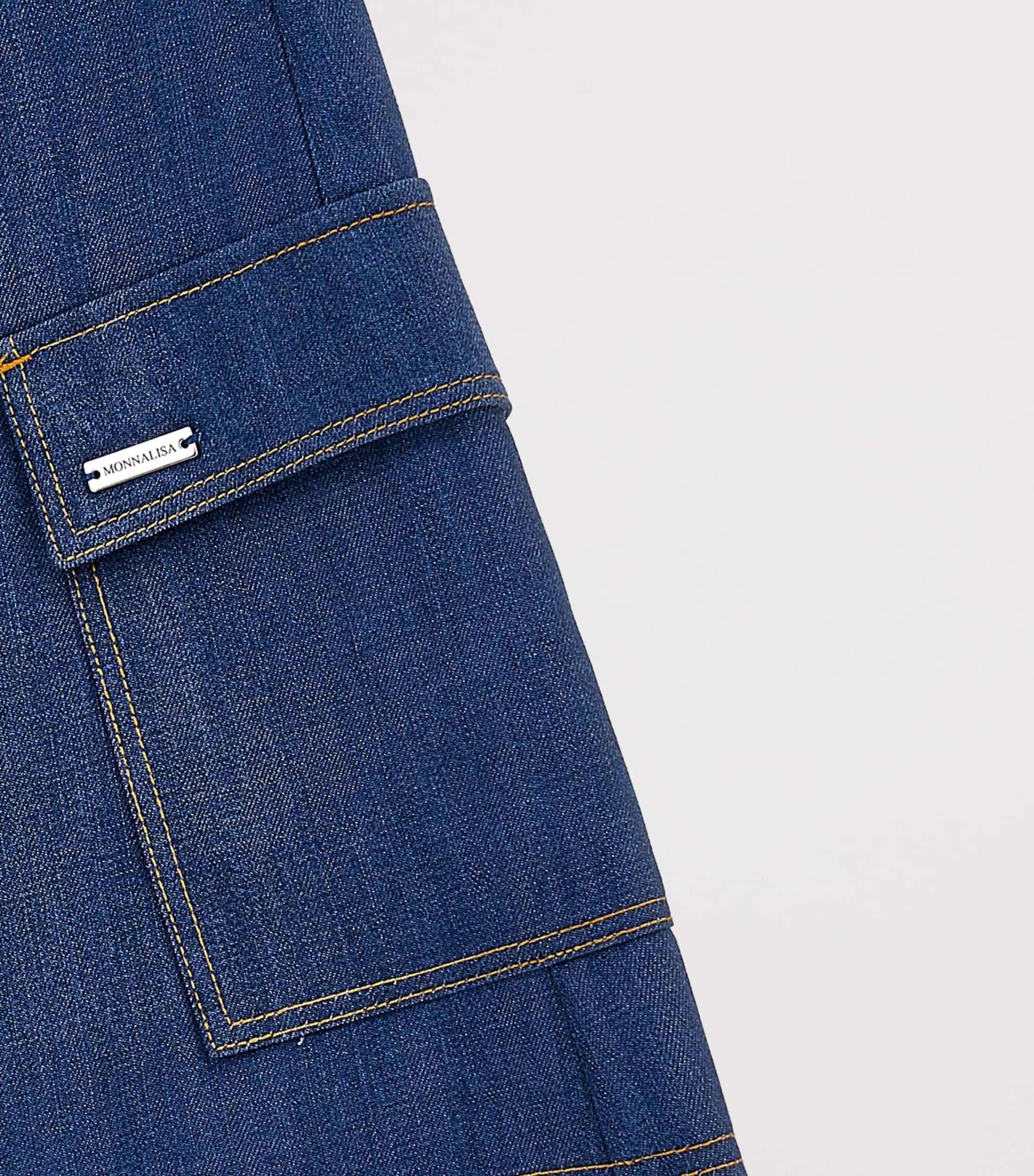 Lyocell-Denim Cargo Shorts (2-12 Years)