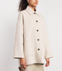 MAX&Co. White Wool-Blend Jacket