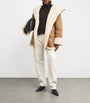 Toteme Beige Shearling Signature Jacket