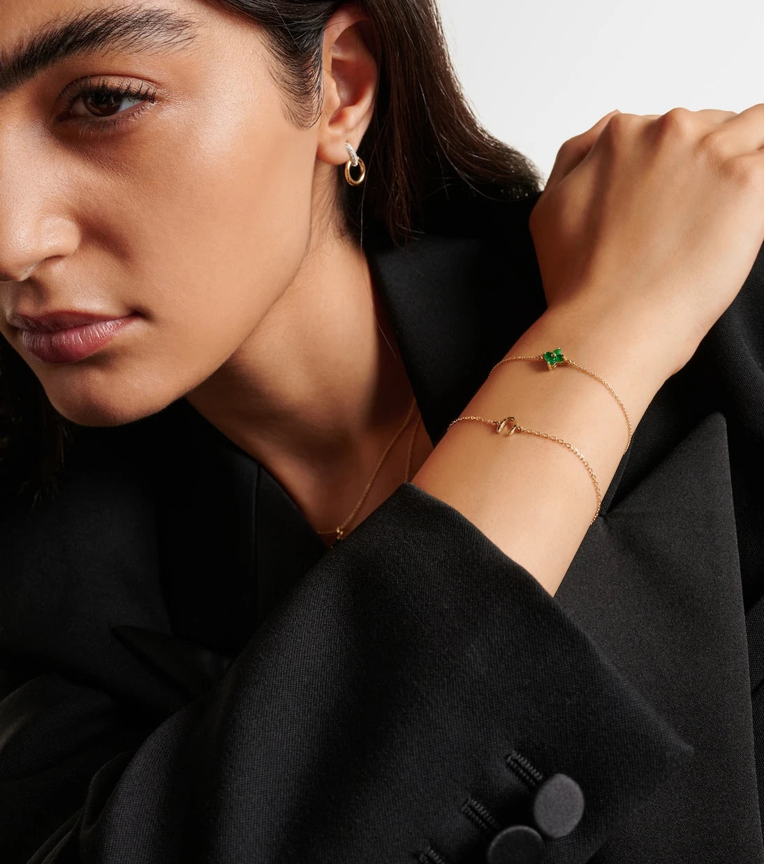 Stone and Strand - Lucky Horseshoe 10kt gold bracelet