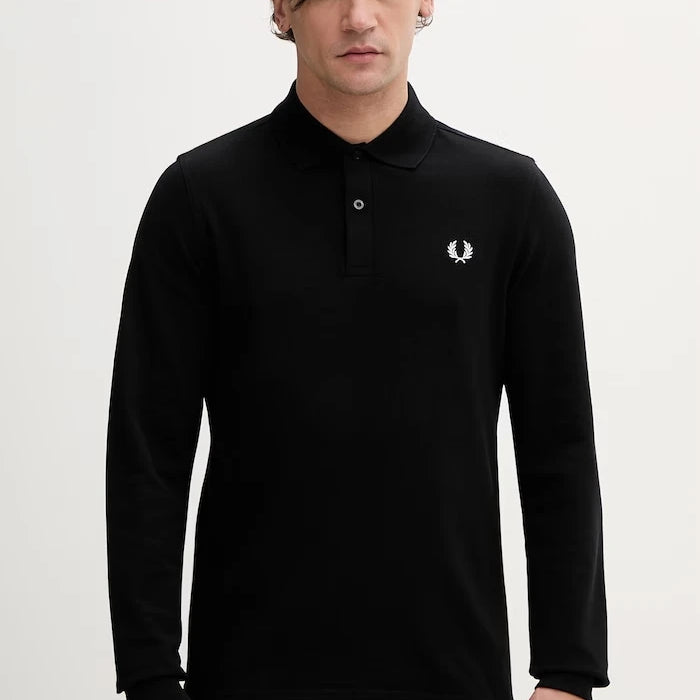 Fred Perry Uzun Kollu Pamuklu Bluz
