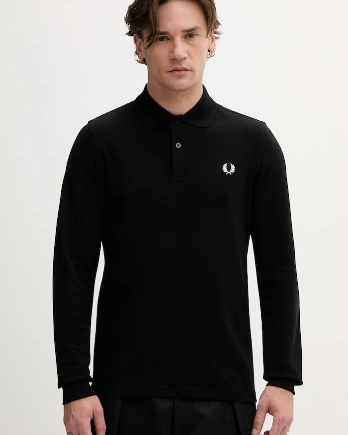 Fred Perry Uzun Kollu Pamuklu Bluz
