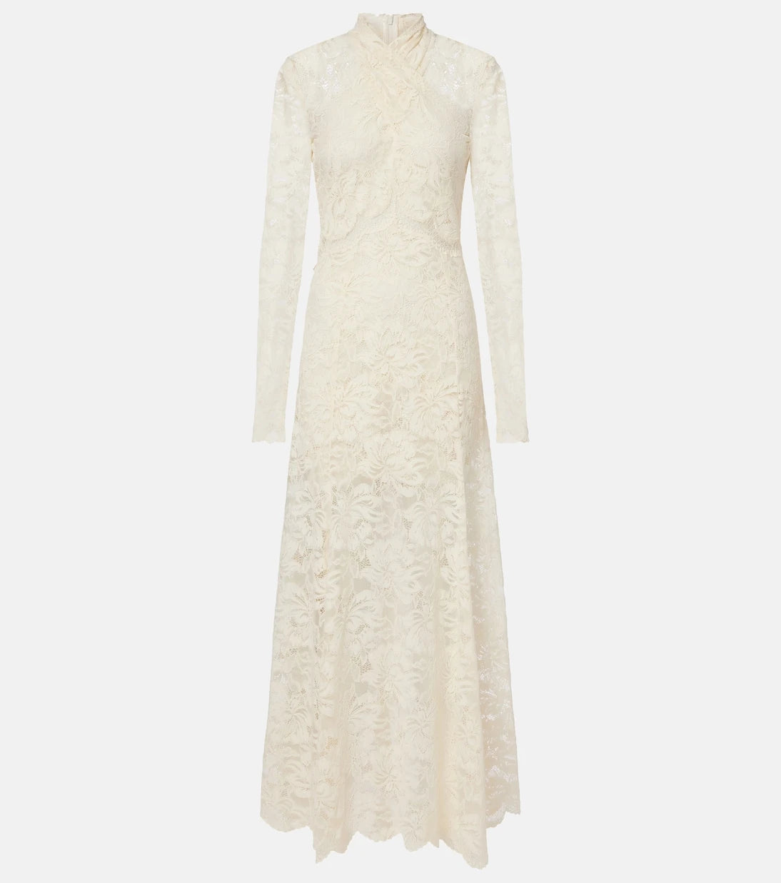 Rabanne - Lace maxi dress