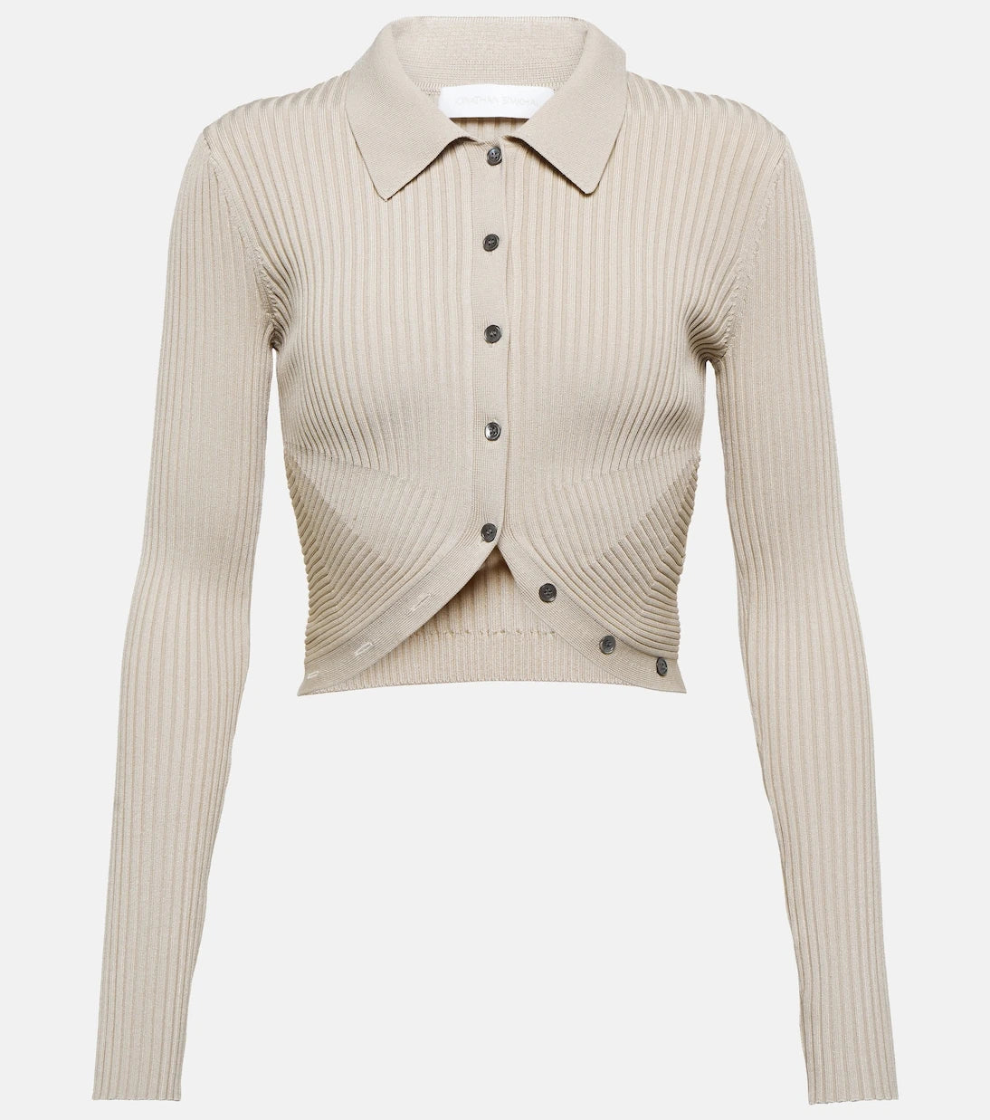 Simkhai - Sol ribbed-knit crop cardigan