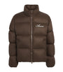 AMIRI Brown Down Bones Puffer Jacket