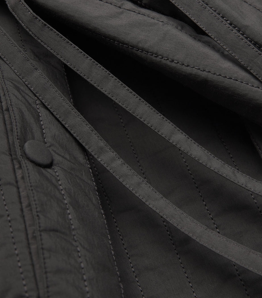 Craig Green Green Wool Quilted Worker Jacket