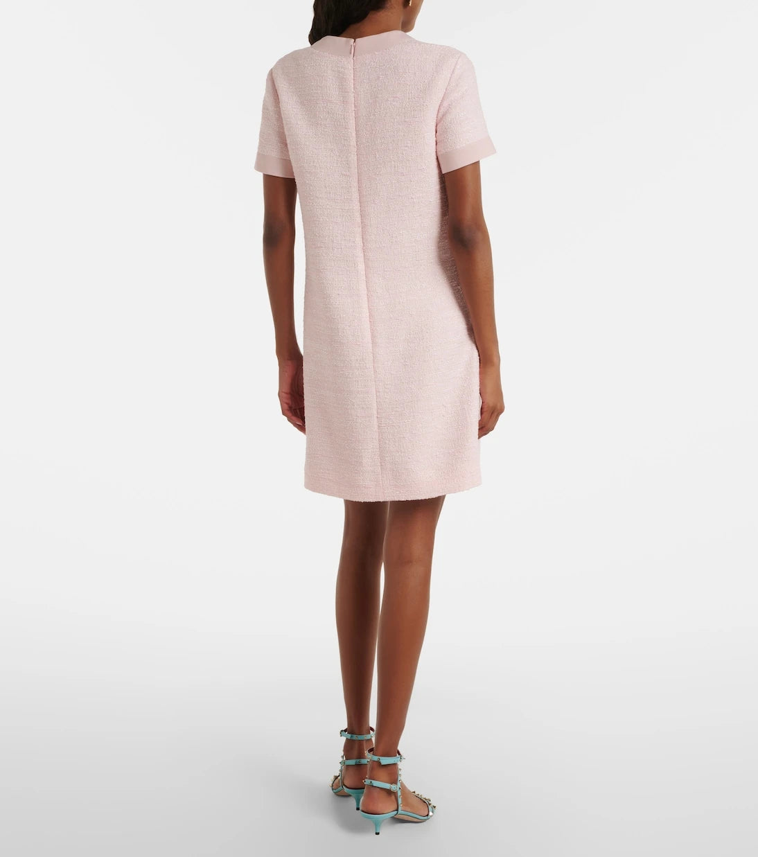 Valentino - VGold tweed minidress