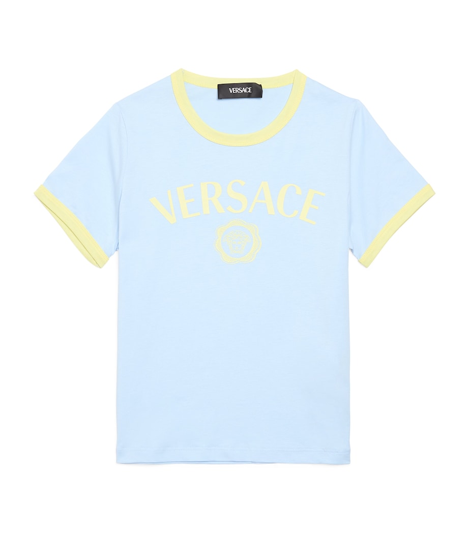 Versace Kids Cotton Medusa Logo T-Shirt (6-14 Years)