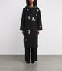 Crystal-Embellished Ivy Gravis Coat BLACK/CLEAR