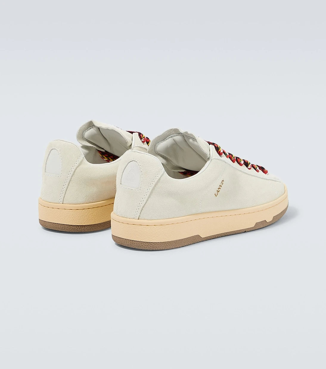 Lanvin - Lite Curb suede sneakers