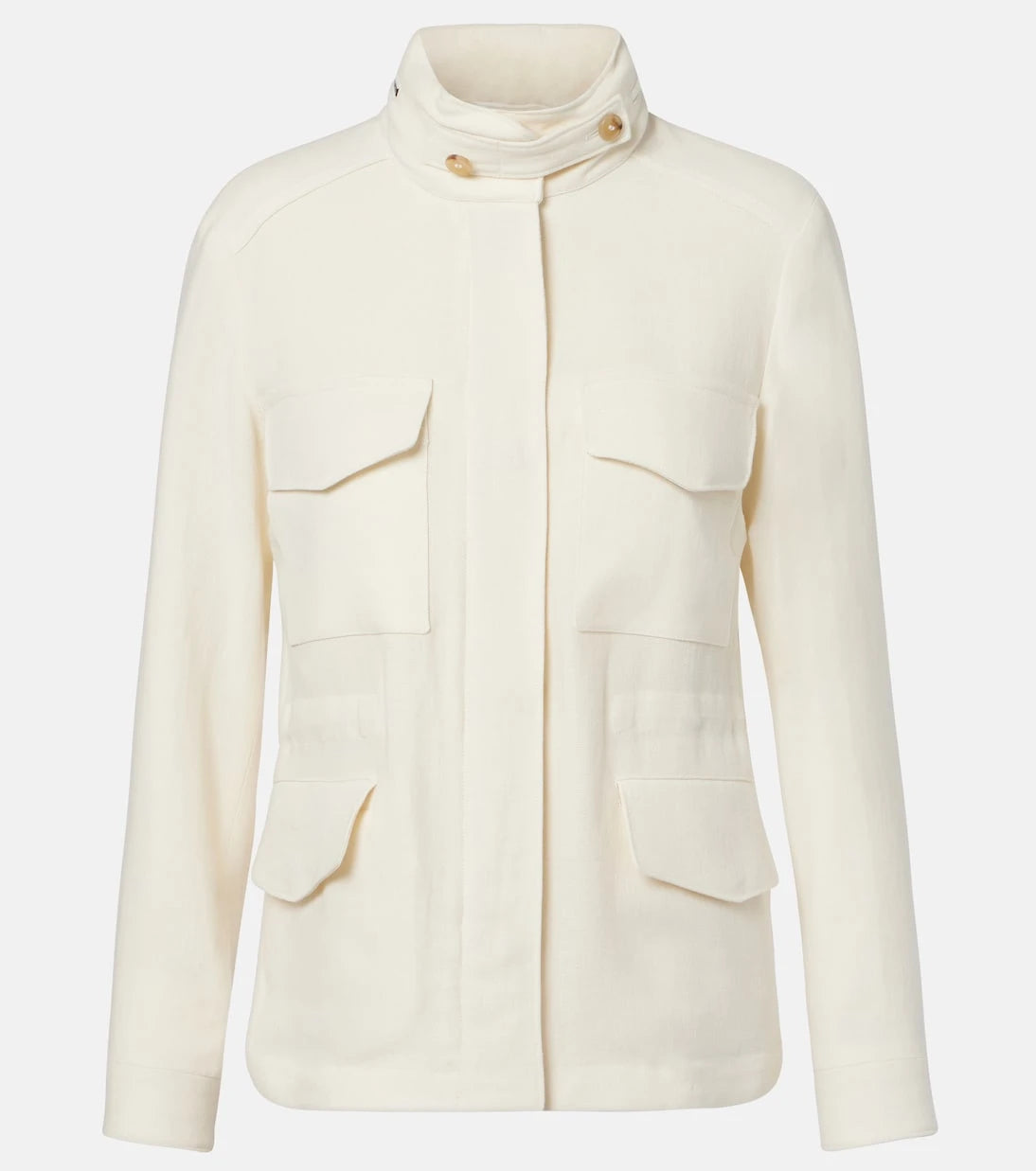 Loro Piana - Traveller Mini linen crêpe field jacket