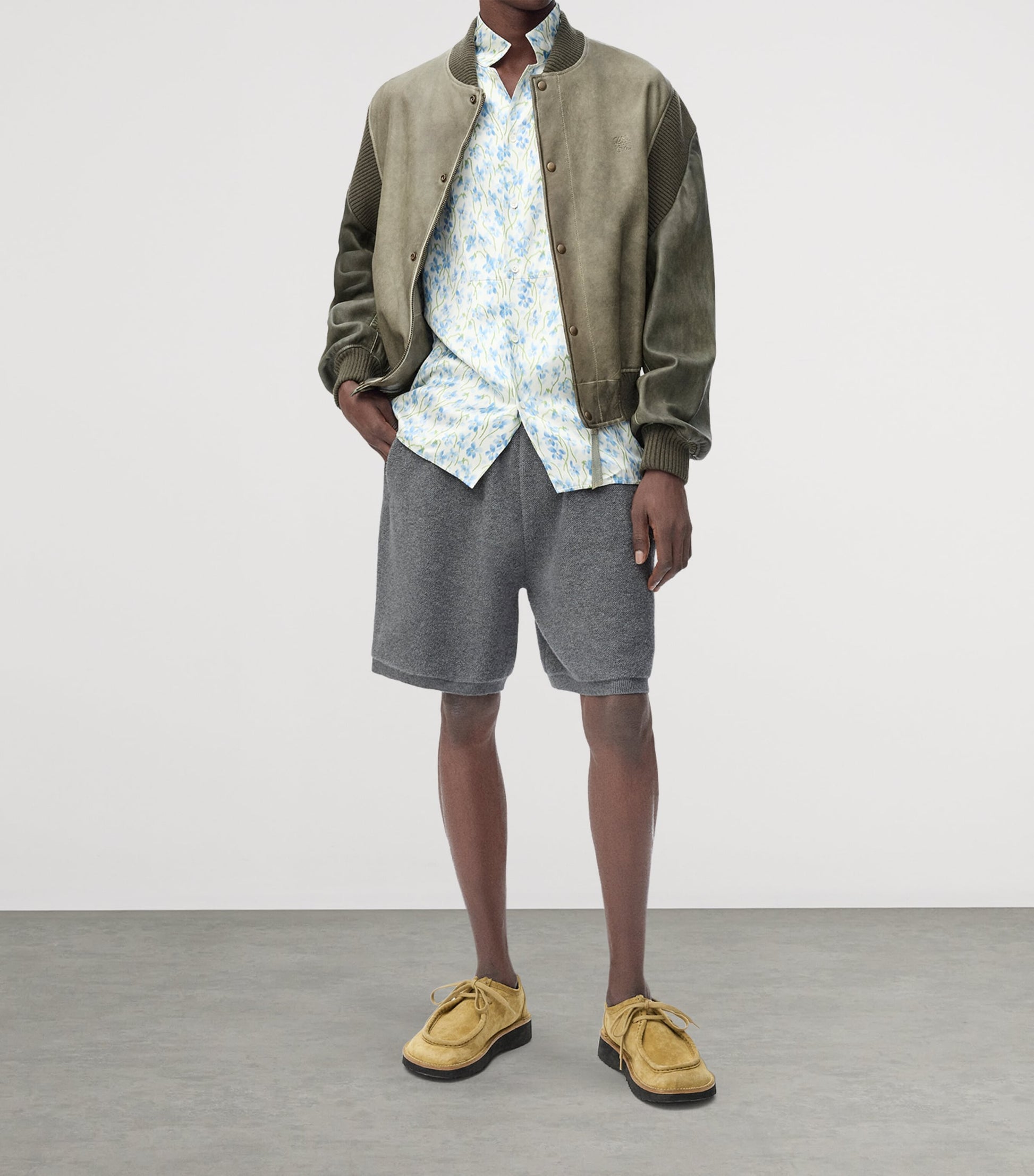 LOEWE Waistband-Detail ShortsWool-Blend