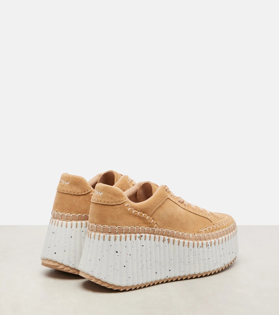 Chloé - Nama süet platform spor ayakkabı