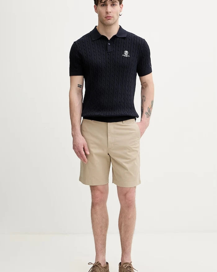 Tommy Hilfiger pamuklu erkek polo yaka tişört