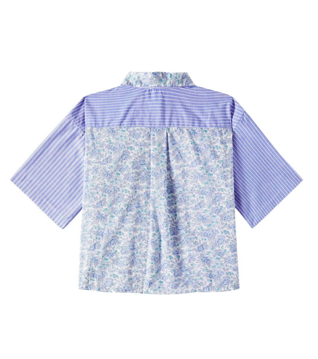 Bonpoint - Elyas patchwork cotton voile shirt
