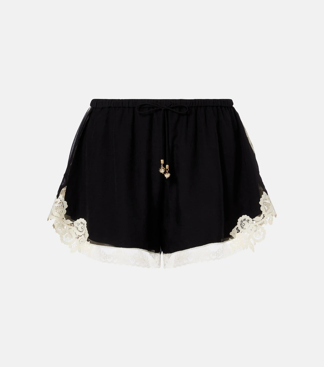 Zimmermann - شورت روزلايت من القطن والحرير