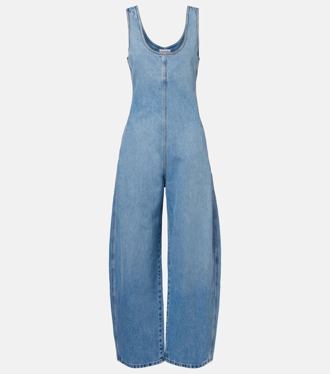 Alaïa - Denim jumpsuit