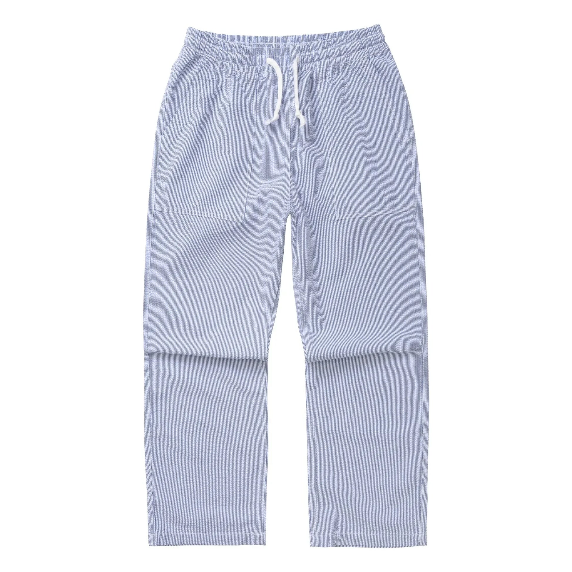Service Works - Chef Seersucker Striped Pants | Light Blue