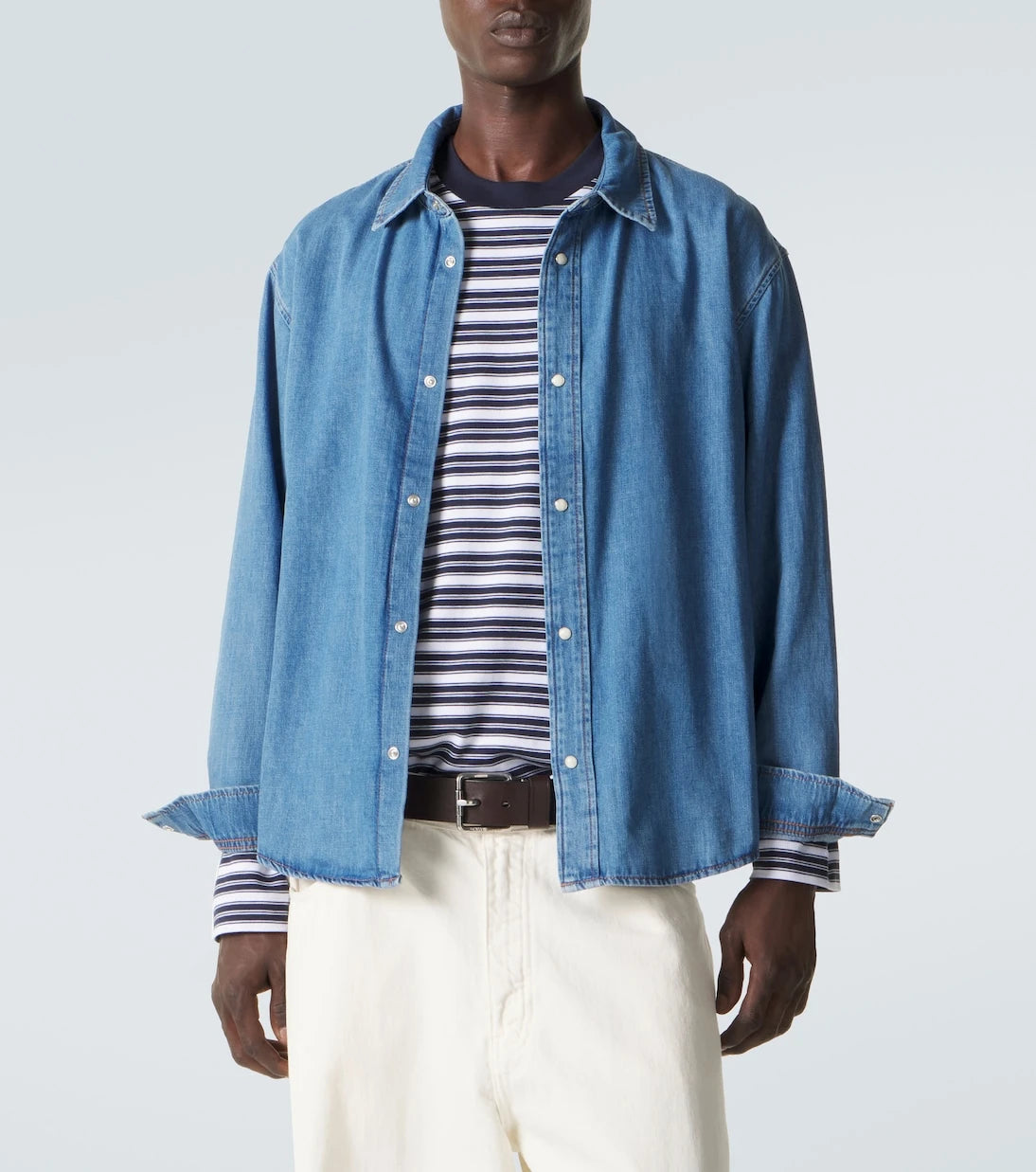 إطار - قميص جينز