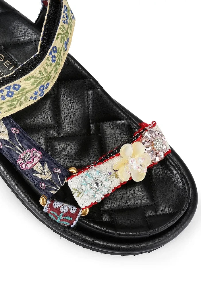 Kurt Geiger London kadın düz taban sandalet Orson Sandal
