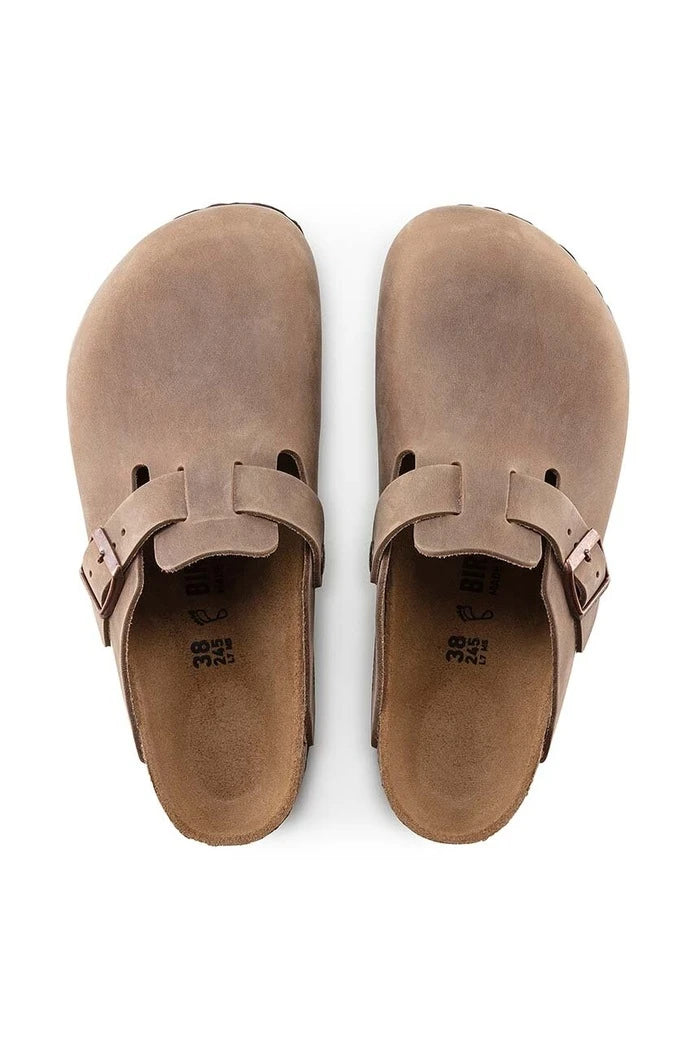Чехли от набук Birkenstock Boston