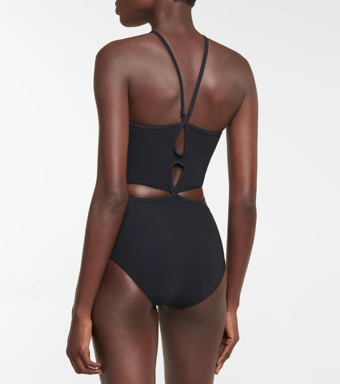 Christopher Esber - Cutout halterneck swimsuit