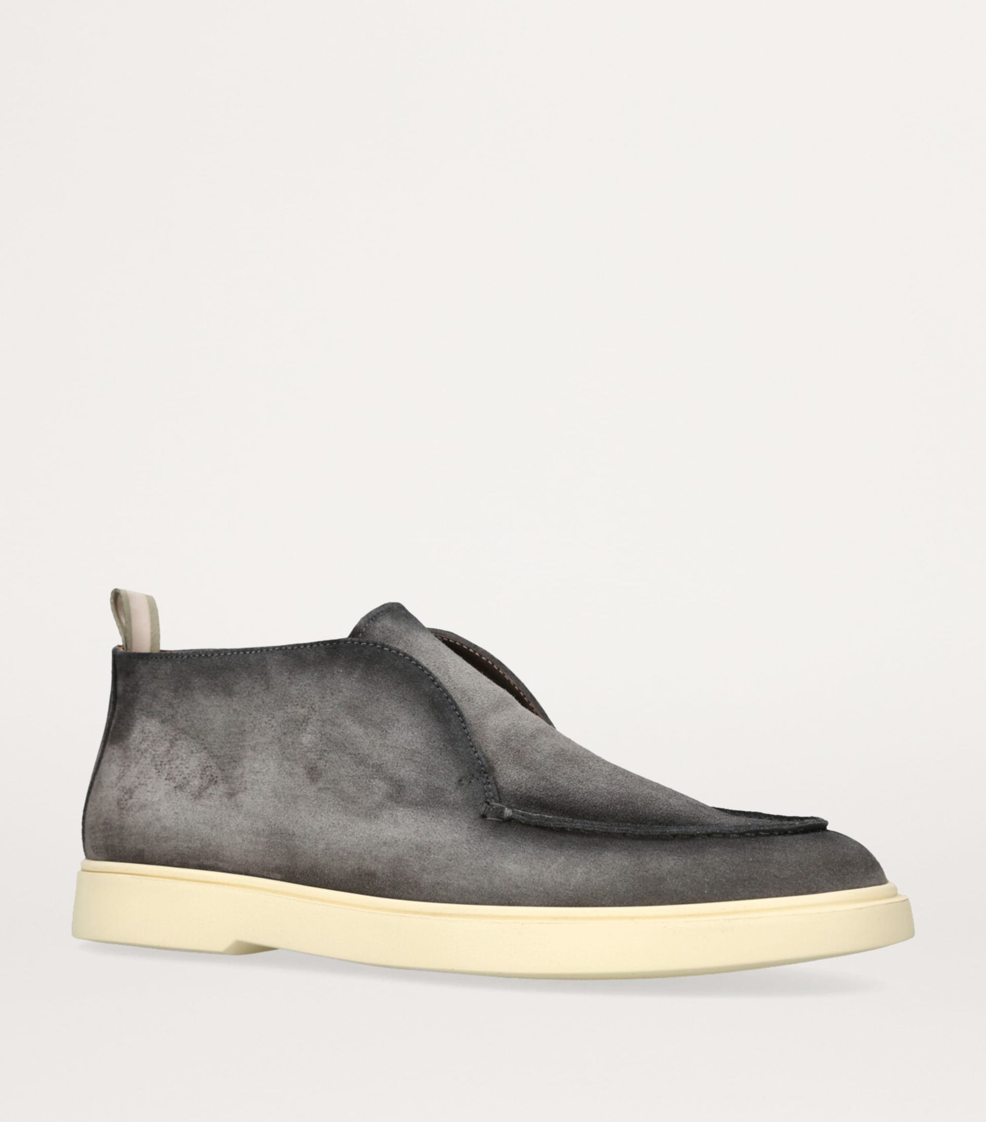 Officine Creative Suede Bones Ankle Boots