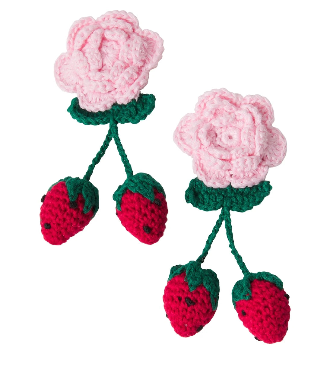 Self-Portrait Kids - Crochet hair clips