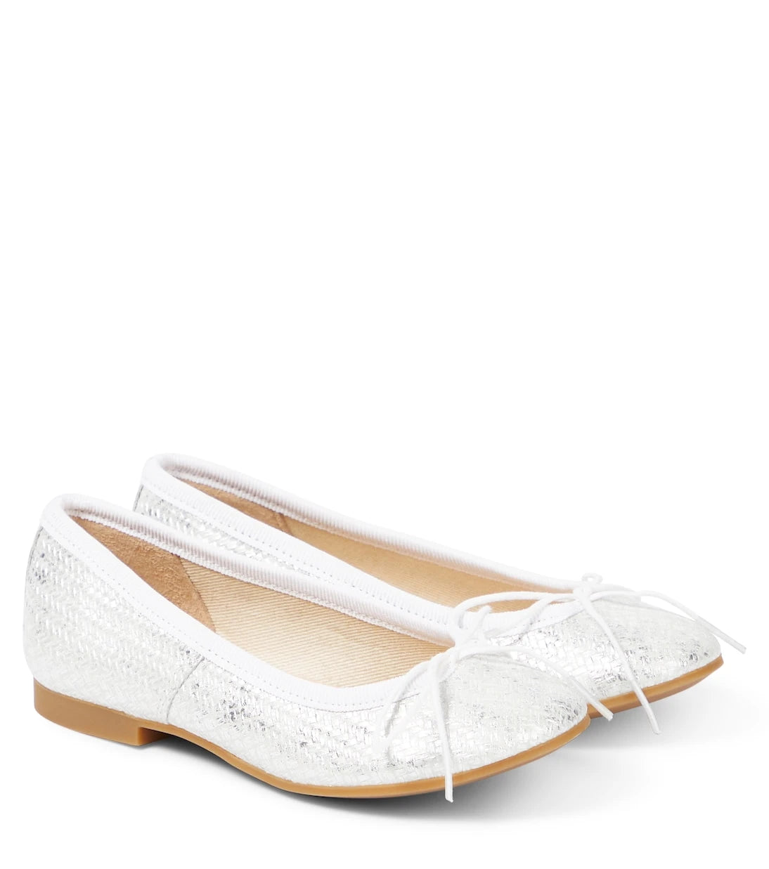 Pom d'Api - Dory metallic leather ballet flats