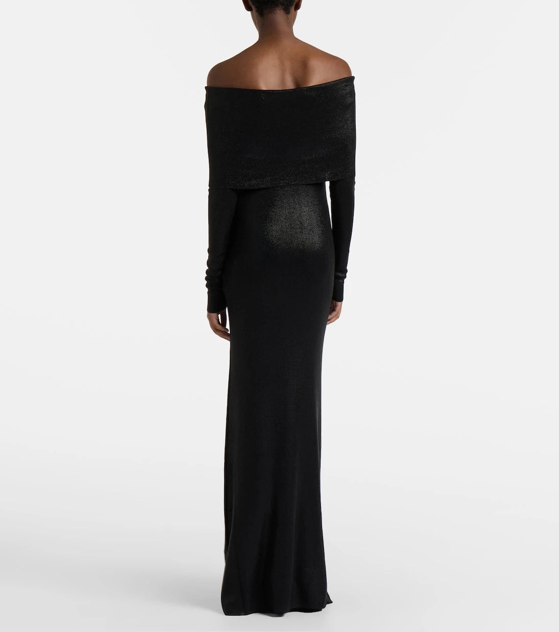Balenciaga - Off-shoulder maxi dress