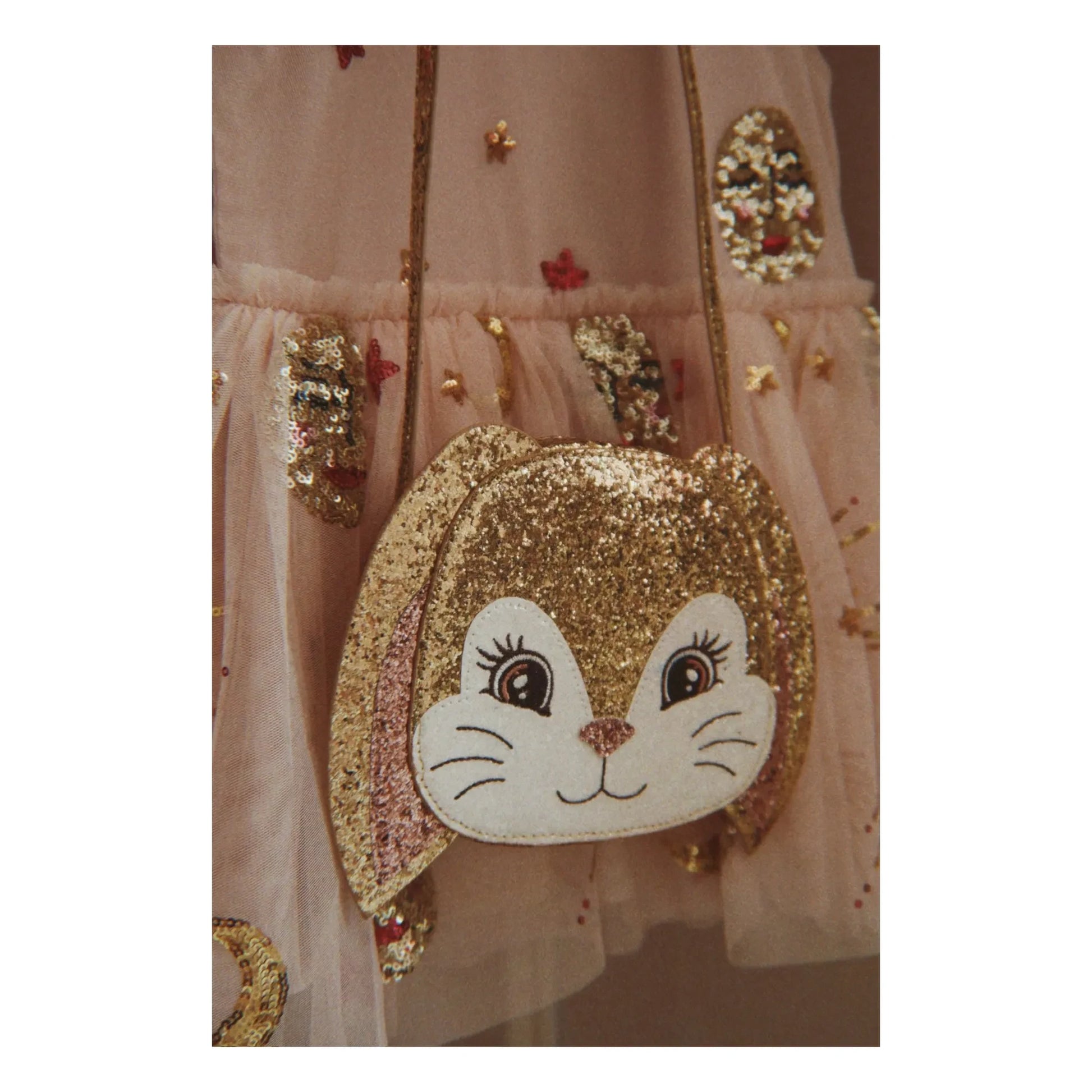 Konges Sløjd - Glitter Rabbit Bag | Gold