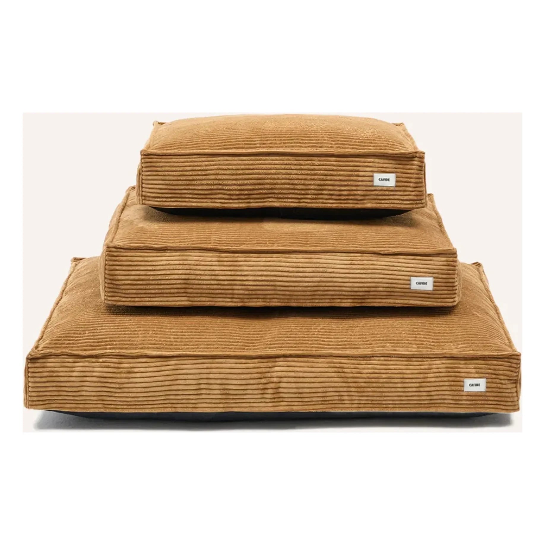 Cafide - Cuadra corduroy dog mattress | Mustard