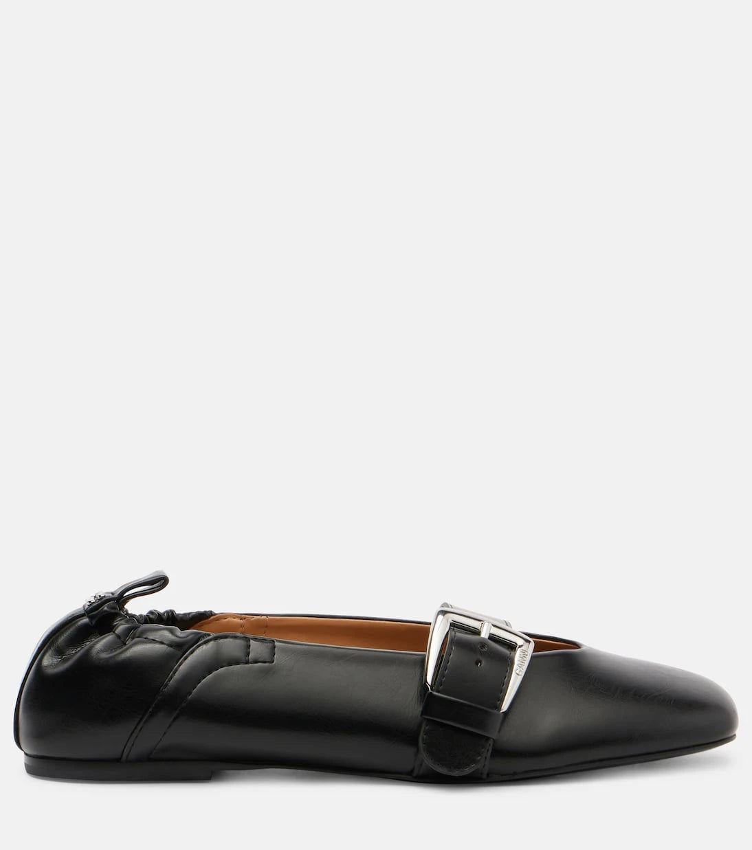 Ganni - Butterfly Mary Jane flats