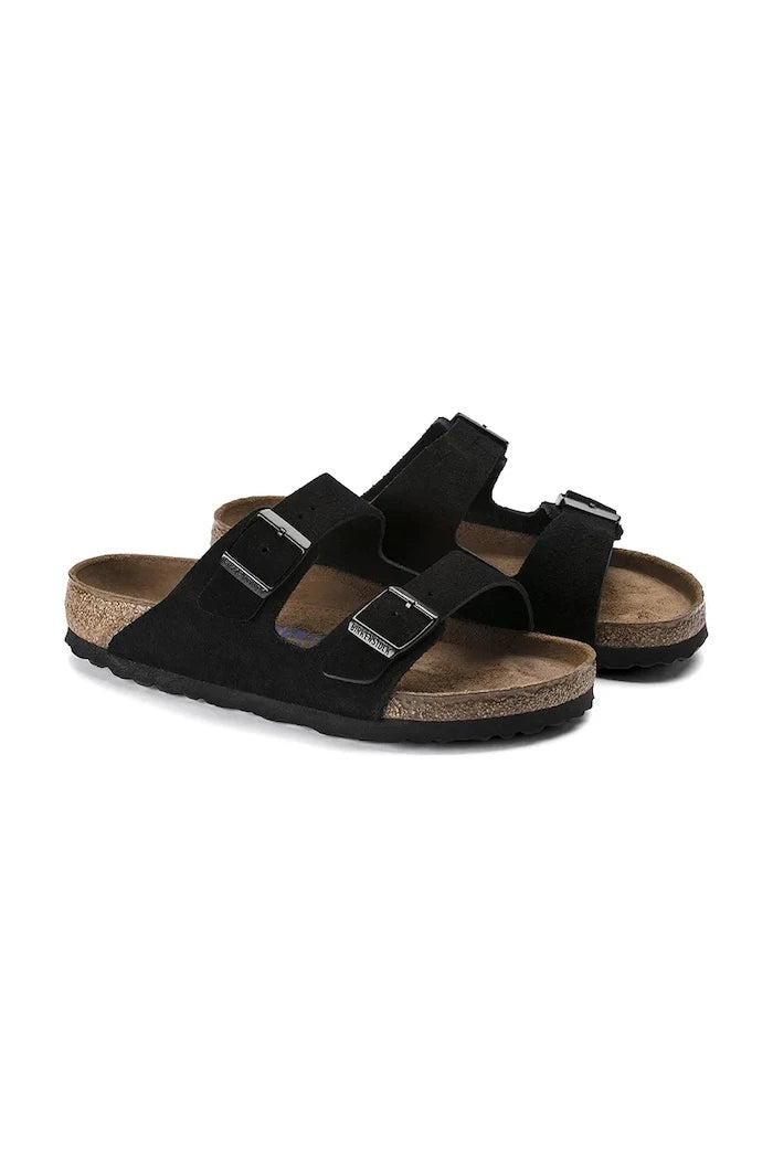 Велурени чехли Birkenstock Arizona SFB