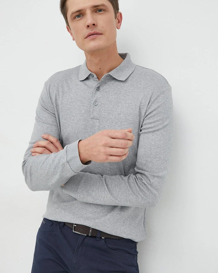 BOSS Polo Yaka Pamuklu Erkek Tişört Pado 30