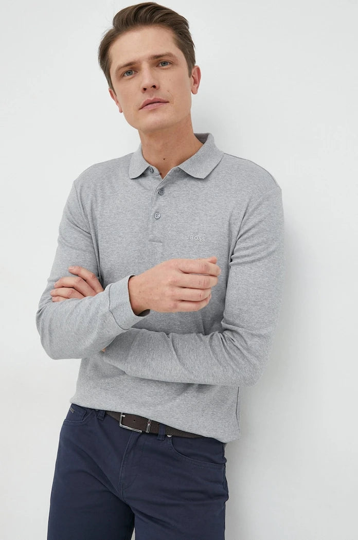 BOSS Polo Yaka Pamuklu Erkek Tişört Pado 30