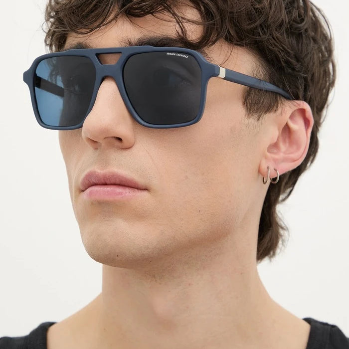Armani Exchange aviator güneş gözlüğü erkek
