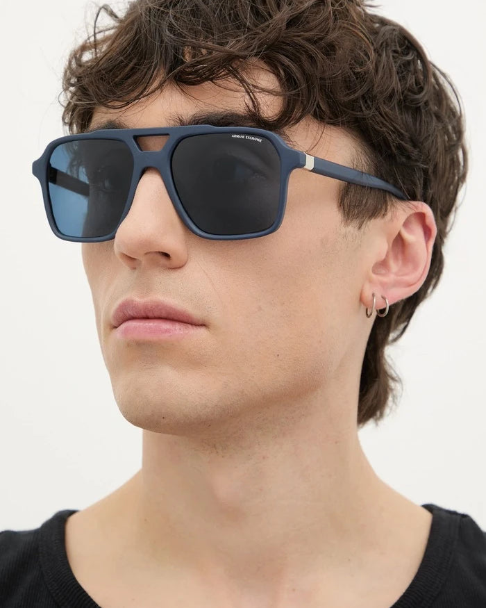 Armani Exchange aviator güneş gözlüğü erkek