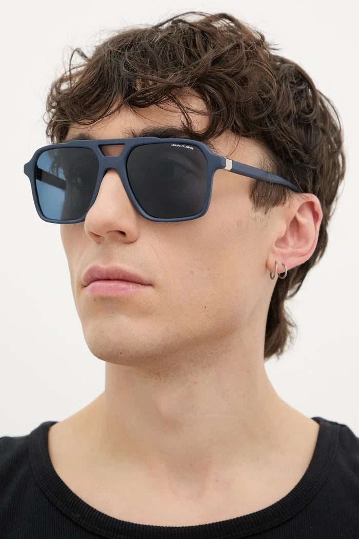Armani Exchange aviator güneş gözlüğü erkek